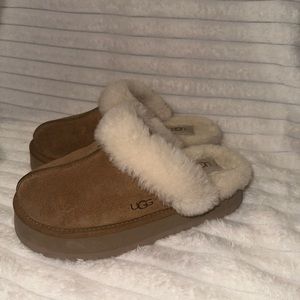 platform UGG slippers.